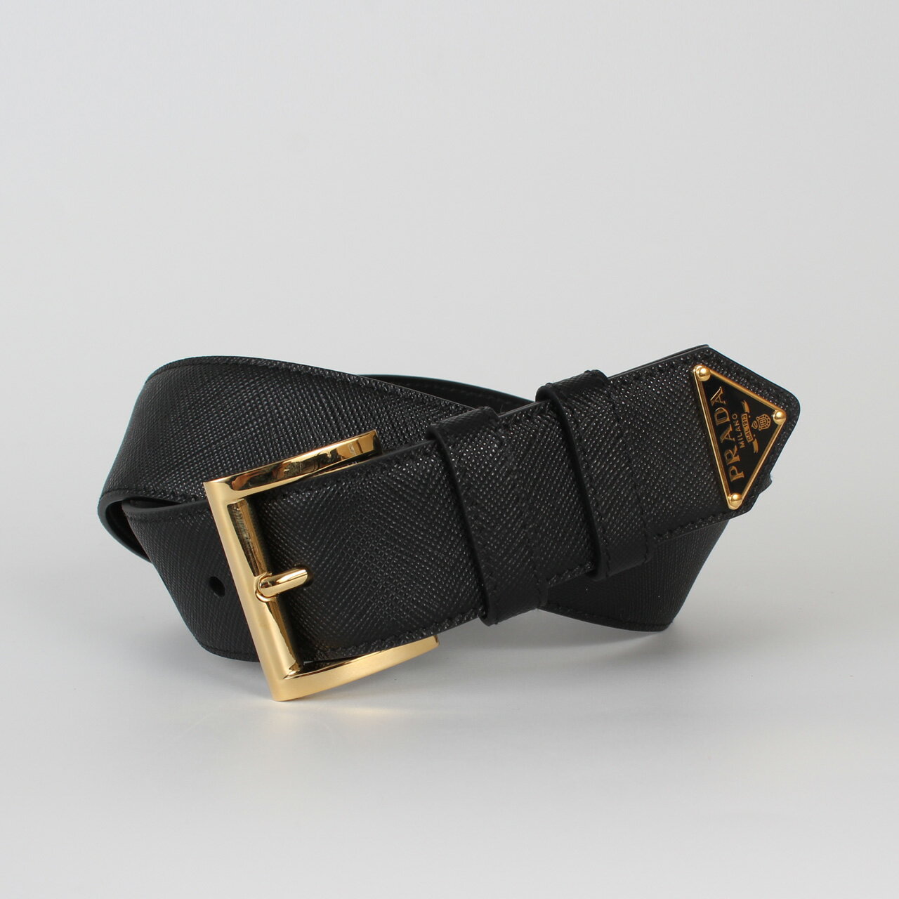 PRADA - プラダ PRADA ベルト SAFFIANO LEATHER BELT [サフィアーノレザー ベルト] レディース 1CC545 053