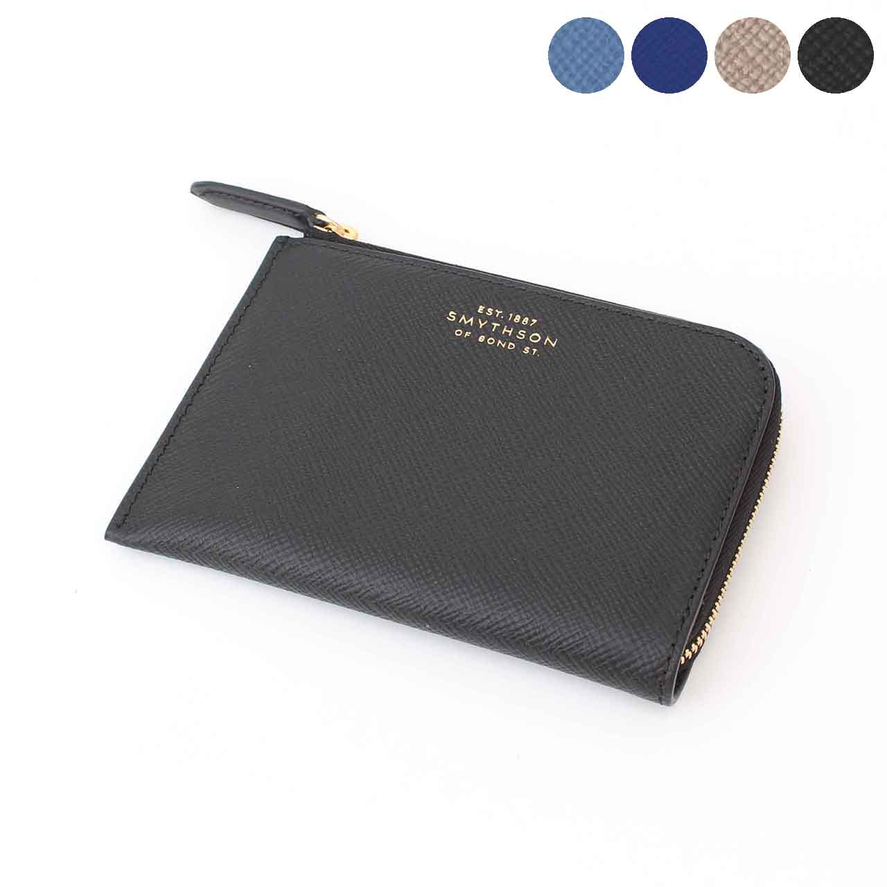 Other - スマイソン SMYTHSON 財布 ポーチ L字ファスナー財布 PANAMA SMALL FLAT POUCH [パナマ スモールフラットポーチ] レディース メンズ【ミニ財布】【英国ブランド】