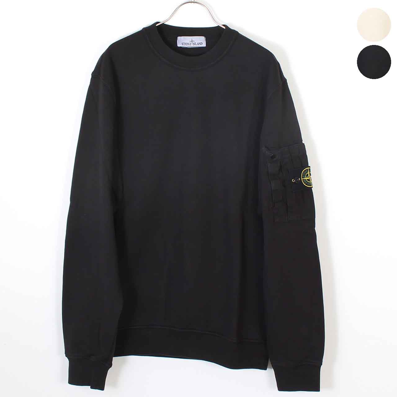 Rakuten - 【ポイント3倍＆1000円クーポン】ストーンアイランド STONE ISLAND スウェット REGULAR FIT CREWNECK SWEATSHIRT WITH SEASONAL POCKET [クルーネック スウェットシャツ シーズナルポケット] メンズ L1S156100019 S0410