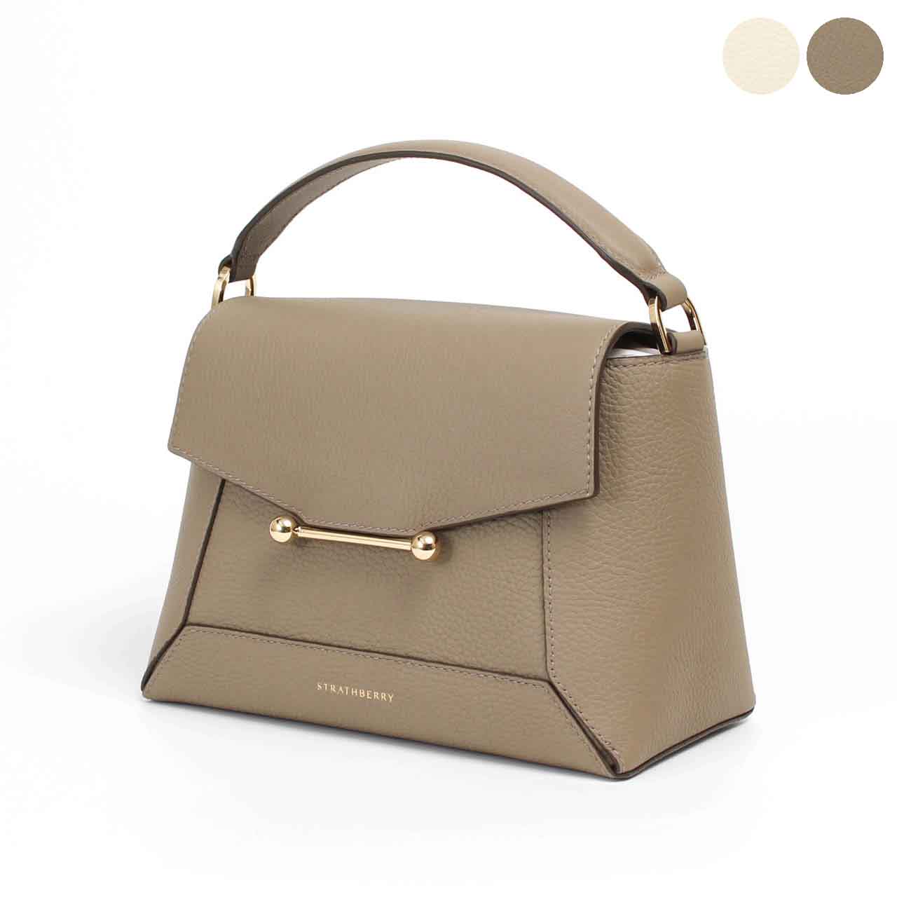 Rakuten - 【ポイント3倍＆1000円クーポン】ストラスベリー STRATHBERRY バッグ 2WAYハンド/ショルダーバッグ MOSAIC TOP HANDLE レディース GRAIN【英国ブランド】