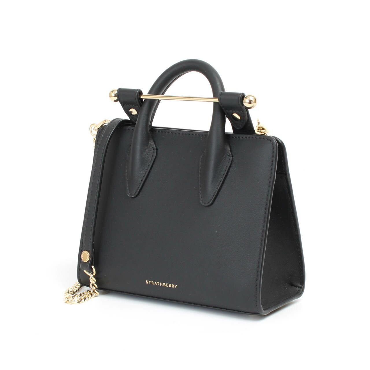 Rakuten - ストラスベリー STRATHBERRY バッグ 2WAYハンド/ショルダーバッグ NANO TOTE レディース (SC) LEATHER【英国ブランド】