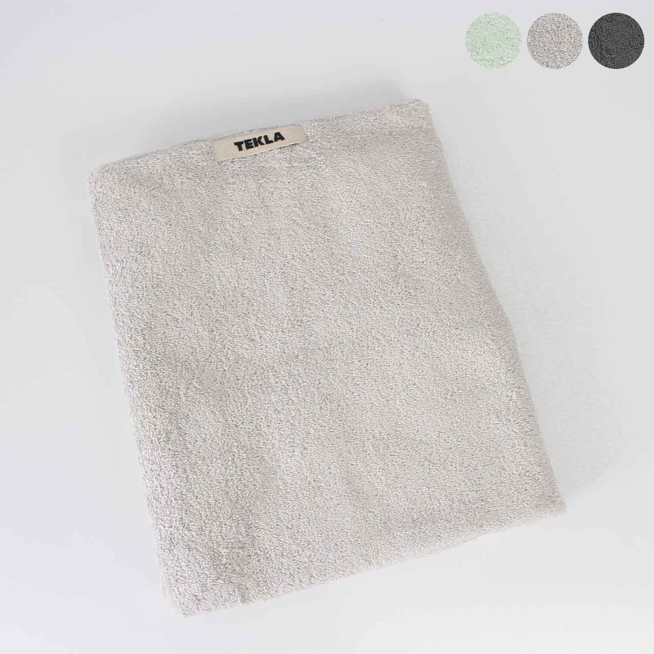Rakuten - 【ポイント3倍】テクラ TEKLA バスタオル SOLIDS ORGANIC TERRY TOWEL BATH ROWEL 70x140cm [無地オーガニックコットン バスタオル]