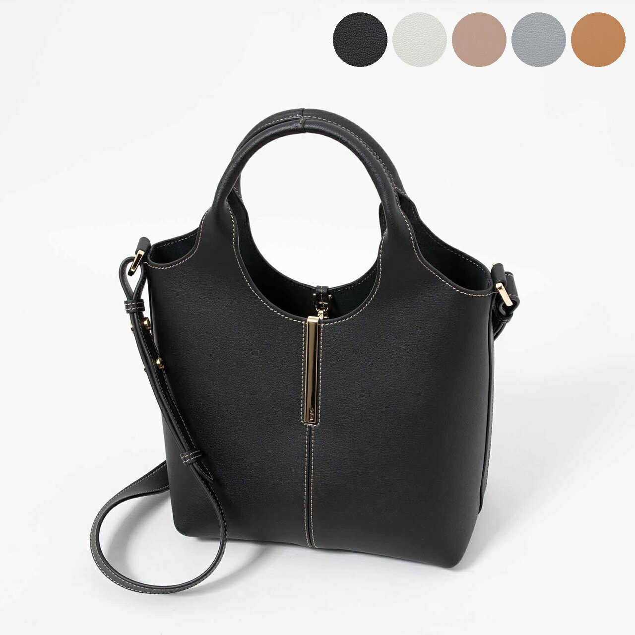 �ȥå� TOD'S �Хå� 2WAY�ϥ��/���������Хå� EBR TOTE SHOPPING BAG MINI [�쥶�� ����åԥ� �ȡ��� �Хå� �ߥ�] ��ǥ����� XBWEBRF0100 UBL