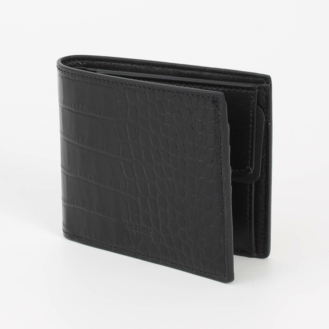 【ポイント5倍】トムフォード TOM FORD 財布 二つ折り財布 EXOTIC LINE SHINY PRINTED CROC CLASSIC BIFOLD WALLET WITH COIN SLOT メンズ Y0411 LCL439S