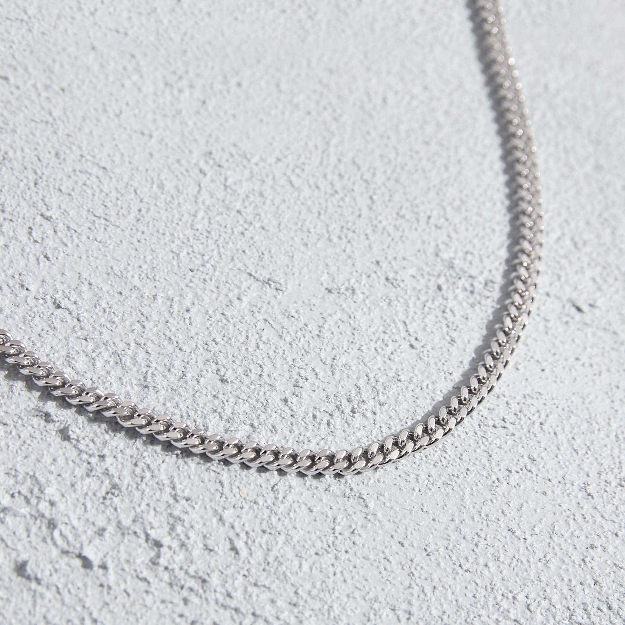 トムウッド TOM WOOD ネックレス CURB CHAIN M [カーブ・チェーンM] メンズ レディース 100264 S925