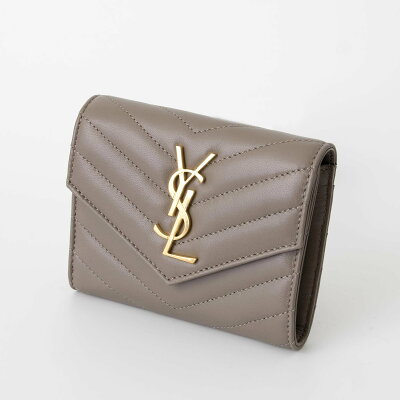 サンローラン パリ SAINT LAURENT PARIS 財布 レディース 三つ折り財布 MONOGRAM TRIFOLD WALLET 403943 AAA44