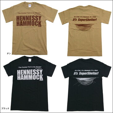 【Hennessy Hammock/ヘネシーハンモック】LOGO T-SHIRTS 2color
