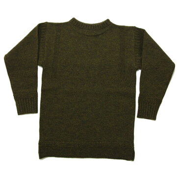 ティージー カットソー バスク シャツ Tieasy Authentic オーセンティック ×ISLAND KNIT WORKS Fisherman's Sweater OD フィッシャーマンズセーター