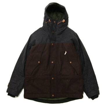 MANIFATTURA CECCARELLI（マニファッツュラ チェッカレッリ）SP.Two Tone Mountain Jacket Chocolate/Brown 2トーンマウンテンジャケット アウター AW