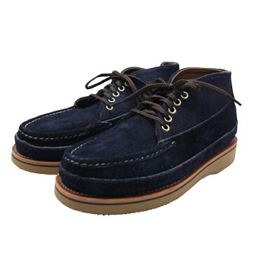 ラッセルモカシン Russell Moccasin SP.5EYELET SP.CLAYS CHUKKA Elk Suede Navy 別注5アイレットスポーティングクレイチャッカ OUTDOOR ブーツ