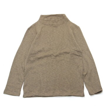 ティージーオーセンティッククラシック モックネックシャツ tieasy AUTHENTIC CLASSIC Mock Neck Shirt Moca