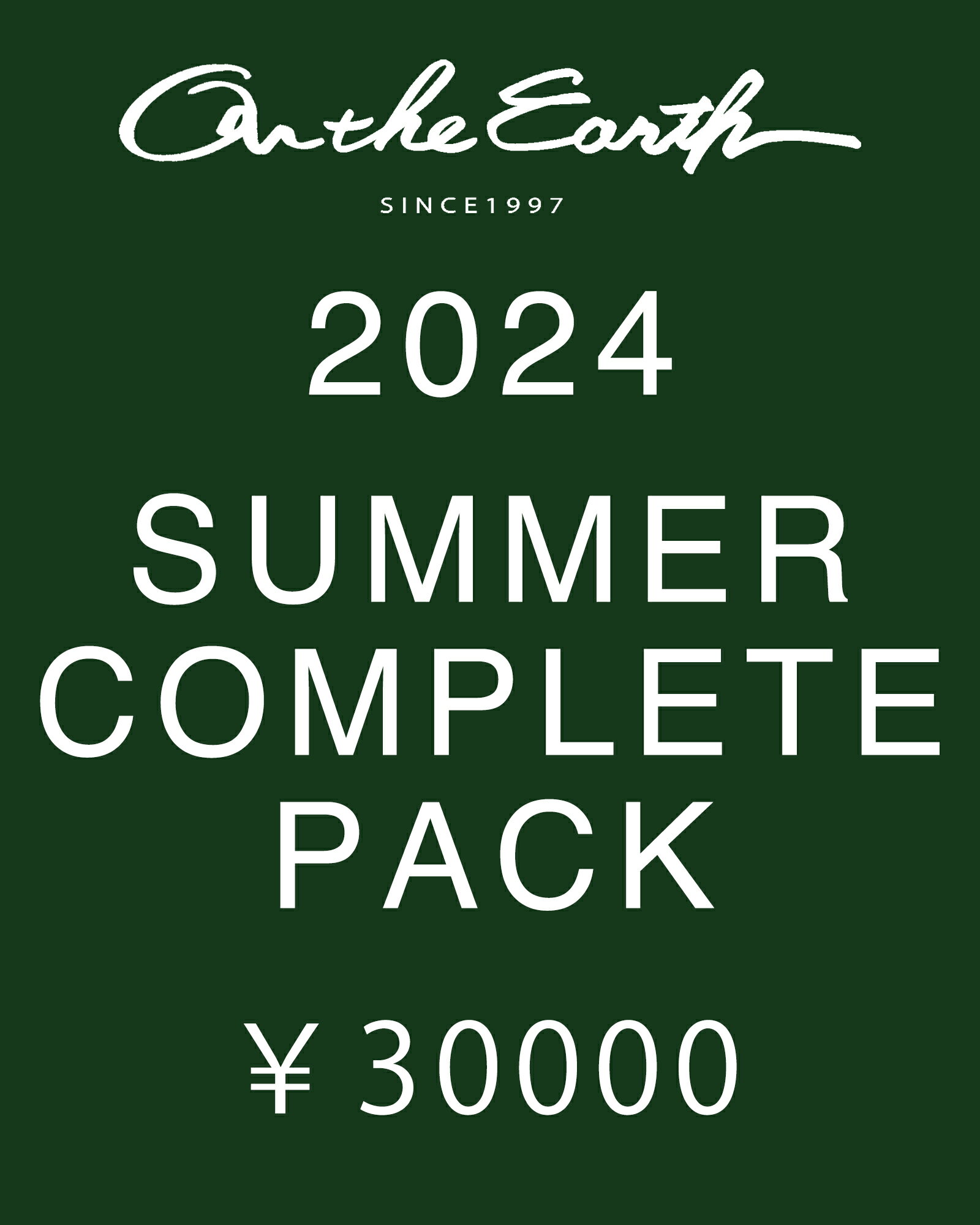  SUMMER PACK 2024 30000~R[X