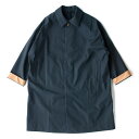 カバー オーバーサイズドコート ブリティッシュミラレーン秋冬 ミリタリー オイルド ワックスド COVER OVERSIZED COAT BRITISH MIL...