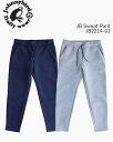 Johnnybird JB Sweat Pant JB2214-01 / ジョニーバード スウェットパンツ メンズ レディース ユニセックス 日本製 コットン100%