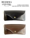 べオーマレザーカンパニー ブライドルレザー メガネケース BEORMA LEATHER COMPANY S0001 SPECTACLE CASE / BRIDL...