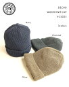 DECHO WASHI KNIT CAP 4-2SD25 / デコー 和紙ニットキャップ
