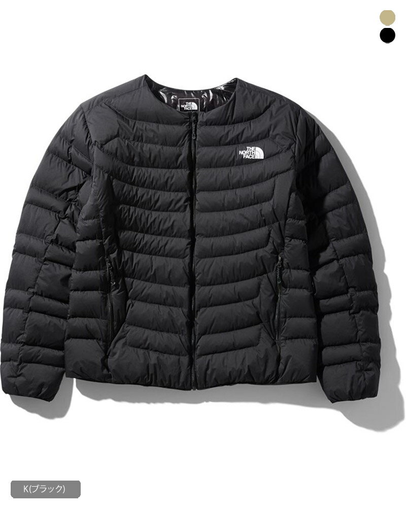 ノースフェイス サンダーラウンドネックジャケット（レディース）ブラック アースブラウン　/ THE NORTH FACE Thunder Roundneck Jacket K EB NYW32013