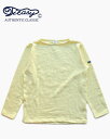 te002 ティージー 日本製 メイドインジャパン トップス カットソー ボートネック / TIEASY ORIGINAL BOATNECK SHIRT LEMON