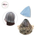 【送料無料】アレス セルフメッシュキャップ【ブルー】ニードル付き シリコン製 ヘアカラー ホームカラー 手軽 メッシュ ハイライト ローライト 取り分け塗布 美容室 理容室 サロン バーバー