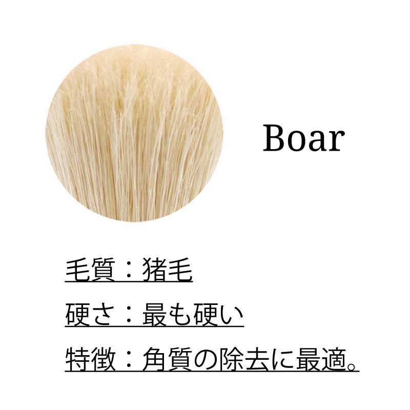 【正規販売店】Parker パーカー シェービングブラシ 猪毛 アクリルスタンド付き Boar ブルー BLBO 純正 髭剃り ひげ剃り 顔そり 泡 バーバー 理容室 床屋 理髪店 美容室 3