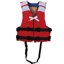 ヤマハ(YAMAHA) 子供/児童/幼児用 ライフジャケット 15kg~25kg未満 身長100cm~120cm (小型船舶用救命胴) TK-210C レッド タイプA(桜マーク)Q1R-TQK-018-C02