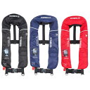 ヤマハ (YAMAHA) 水感知膨脹式ライフジャケット ベストタイプ YWV-2620RS ダブルインジケーター