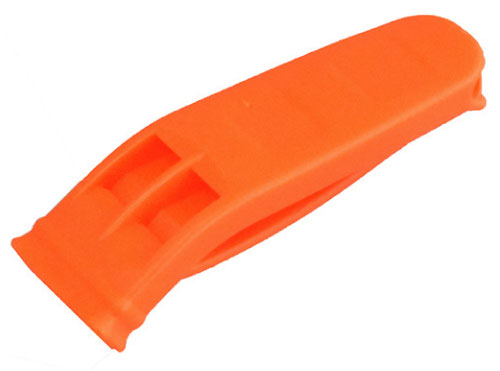 PLASTIMO (プラスチモ) ダブルトーン ホイッスル 〔マリンホイッスル〕 法定備品 (船検用品) 52937A Q8R-KAZ-G00-005