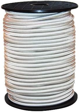 PLASTIMO (プラスチモ) ショックコード (高耐久 ゴムロープ) φ 6mm (白) 50m巻 017110A