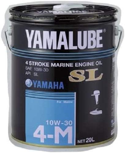 ヤマハ YAMALUBE (ヤマルーブ) 【純正】マリンオイル SL 20L ペール缶 10W-30 4ストロークエンジンオイル 90790-71511