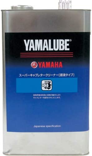 YAMALUBE (ヤマルーブ) スーパーキャブレタークリーナー 原液タイプ 4L缶 90793-40086