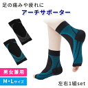 【mitas公式】アーチサポーター 2枚 左右1組 足裏アーチサポーター 男女兼用 アーチサポート 足裏サポート フットサポーター 足裏 足首 偏平足 扁平足 ...