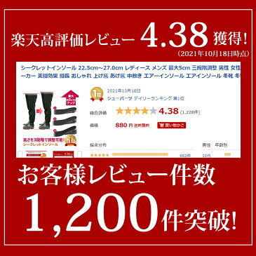 【mitas公式】シークレットインソール 22.5cm〜27.0cm レディース メンズ 最大5cm 三段階調整 男性 女性 シークレット 調整可能 かかと ブーツ スニーカー 美脚効果 脚長 おしゃれ 上げ底 あげ底 中敷き エアーインソール エアインソール 冬靴 冬物 冬 ER-SCIS-ME
