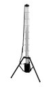 矢田電気 AC&充電兼用LEDアップライト YD-UP-100C YADA