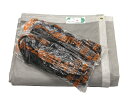 トラックネット 大型コンテナ用 3.6m×7.5m グレー 170g/m2 厚手 アームロールコンテナ