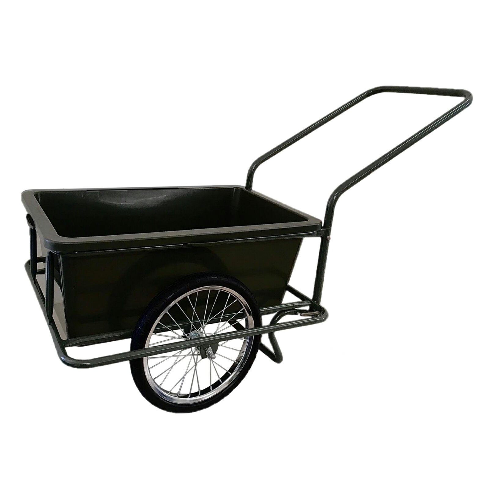 ガーデンリヤカー TC3004 ノーパンクタイヤ仕様 90Lバケット 法人様送料無料 個人様別途送料