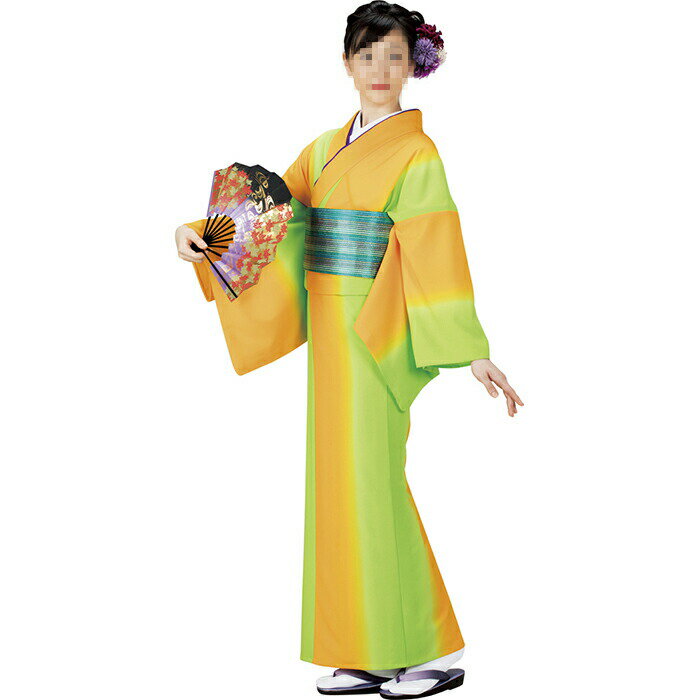 【反物】ぼかし小紋着尺反物 着物 きもの | お祭天国 きぬずれ踊衣裳