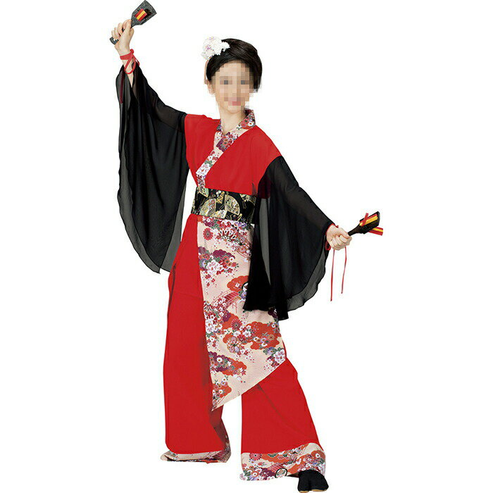 樂天商城 - よさこい衣装 よさこいコスチューム ソーラン節 祭り衣装 舞台衣裳 ダンス衣装 和柄（レディース） | お祭天国 きぬずれ踊衣裳