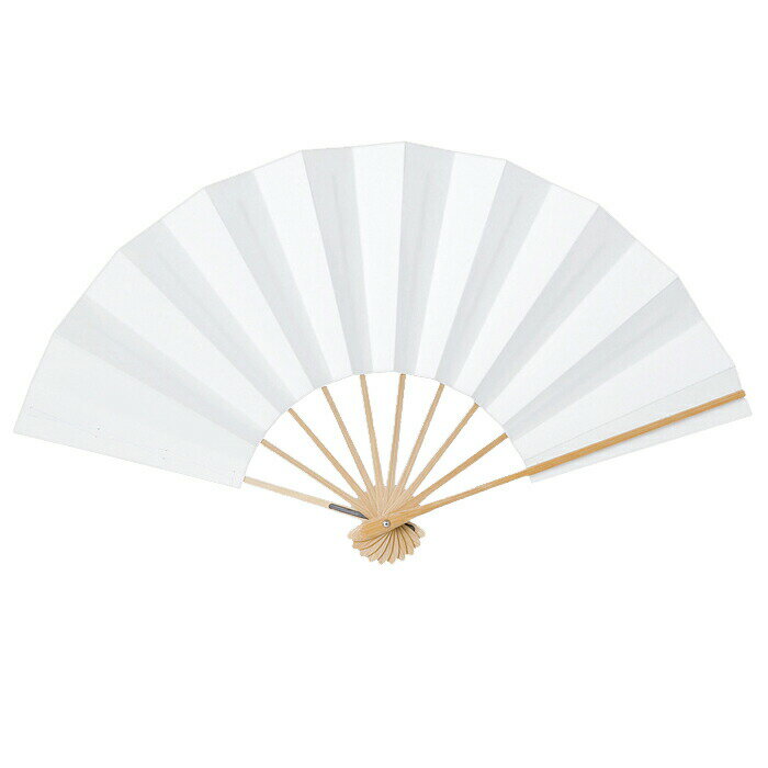 白扇 扇子 | お祭天国 きぬずれ踊衣裳