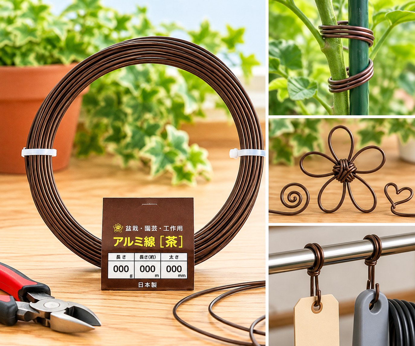 商品情報長さ1.0mm：236.0m1.2mm：150.0m1.5mm：104.0m2.0mm：58.0m2.5mm：37.0m3.0mm：26.0m3.5mm：19.0m4.0mm：14.0m4.5mm：11.0m5.0mm：9.0m6.0mm：6.0m