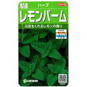 サカタのタネ ハーブ 種子 「レモンバーム」 小袋 0.9ml 規格 種 野菜種 シソ科 セイヨウヤマハッカ属 セイヨウヤマハッカ ヨーロッパ南部 原産 ハーブティー 料理 ポプリ ハーブティー