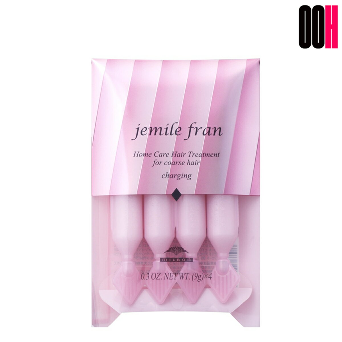 【最大ポイント10倍※要エントリー 3月4日20:00〜3月11日01:59まで】ミルボン ジェミールフラン ダイヤチャージング ヘアトリートメント 9g×4 ダイヤ