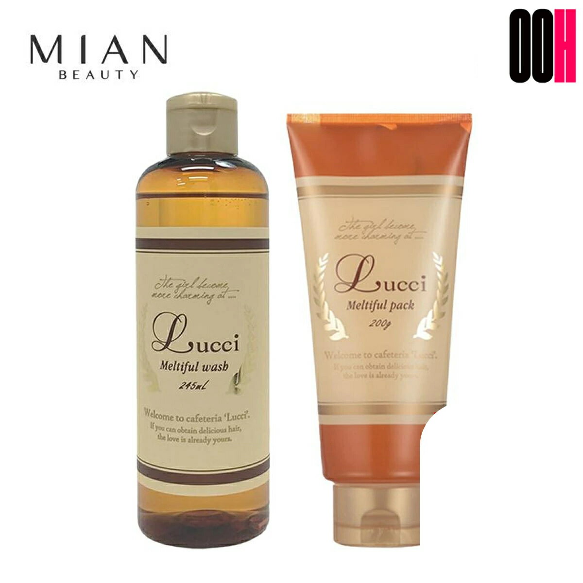 樂天商城 - 【最大ポイント10倍※要エントリー 3月4日20:00〜3月11日01:59まで】ミアンビューティー ルッチ メルティフルウォッシュ 245mL + メルティフルパック 200g セット フォード 送料無料