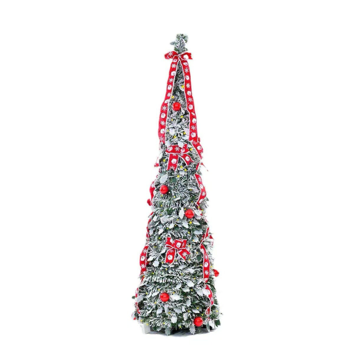 クリスマスツリー ポップアップツリー レッド H145cm コンパクト収納 苫小牧西店 楽天市場】ポップアップツリー レッド H145cm 1台ツリーを上から被せて