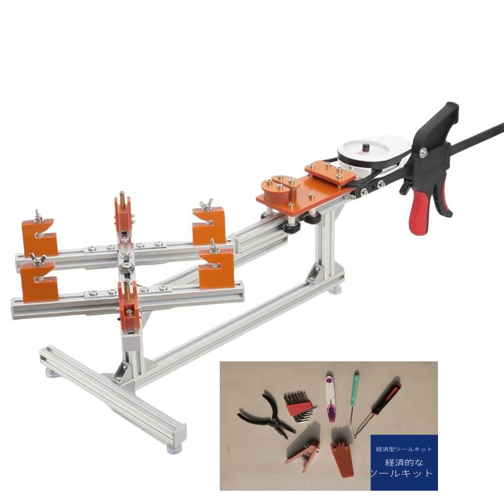 ガット張り機 バドミントン テニス ソフトテニスラケット兼用ストリングマシン30LB ツールとアクセサリー付きバドミントン バドミントン