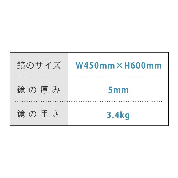 洗面所・トイレ ガラスミラー W450×H600×T5mm 規格サイズ ノンフレーム 枠なし シンプル 家具 鏡 DIY用品 国内加工 建材 ＼丁寧梱包 運送保証 お客様が割っても保証／ 鏡の販売.COM