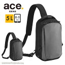 エースジーン ace.GENE ラグレンティスクロス ボディバッグ ワンショルダーバッグ 横型 撥水 68793 人気 メンズ シンプル