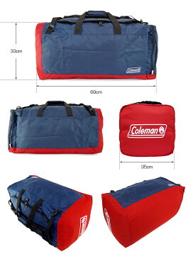 修学旅行 コールマン Coleman 3WAYボストンバッグ リュックサック リュック ショルダーバッグ 80L 3WAYBOSTON LG COLORS カラーズ