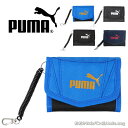 プーマ PUMA マジックテープ留め二つ折り財布 2つ折財布 キッズ財布 F-079035 【メール便配送商品】 ビッグロゴ スポーツ サッカー 野球 スポーツ...