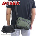 アビレックス アヴィレックス AVIREX 横型 ショルダーバッグ 斜めがけ SOLID ソリッド ax2056 /月間優良ショップ 斜めがけ 抗菌 防臭加工 ...