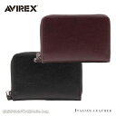アビレックス アヴィレックス AVIREX ラウンドファスナー財布 コインケース BEIDE バイド ax9104 トップガン /月間優良ショップ メンズ イタ...